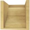 Ekena Millwork 9"W x 9"D x 9"H Wide Asheboro Rough Cedar Woodgrain TimberThane Corbel, Primed Tan CORUR09X09X09ASHRCPR - alternate 5